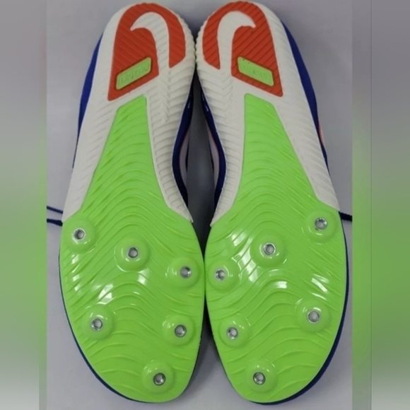 Nike Men\'s Sz 11.5 Zoom Rival Sprint Track Field Spikes Blue 2023 DC8753-401 New main image 4